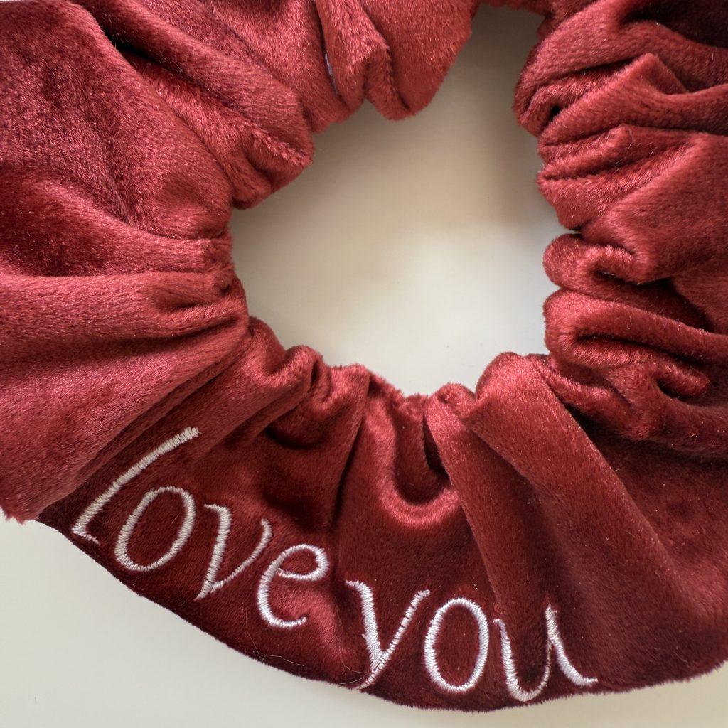 Scrunchie I Love You