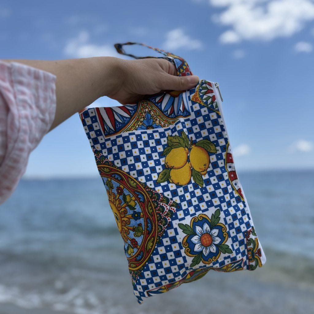 Amalfi Lemon Clutch