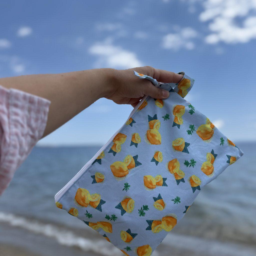 Blue Lemonade Clutch