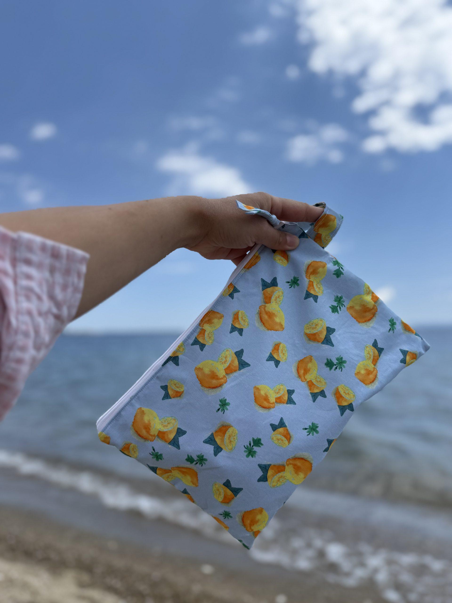 Blue Lemonade Clutch