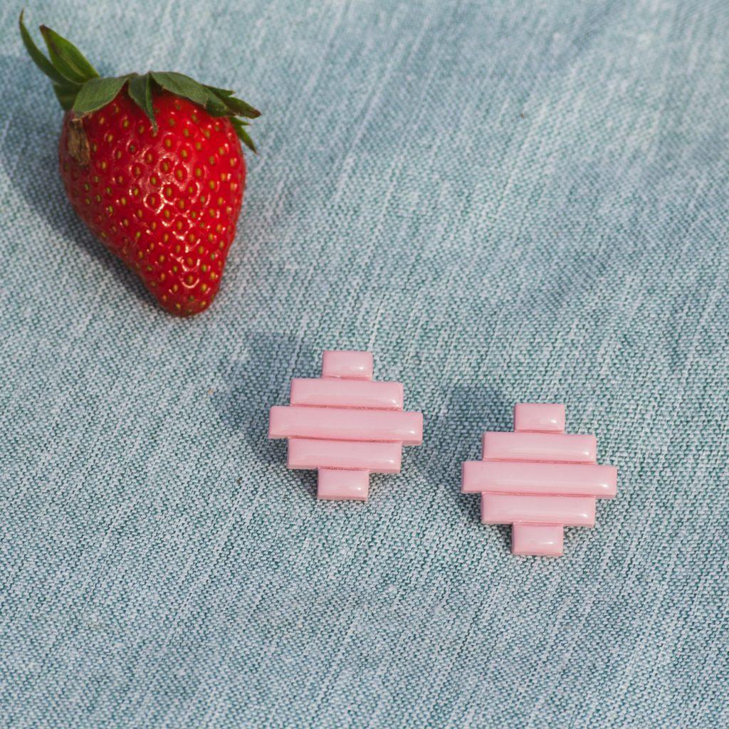 Σκουλαρίκια Baby Pink